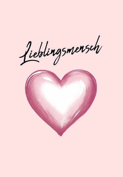 Lieblingsmensch - Rosa Herz PDF