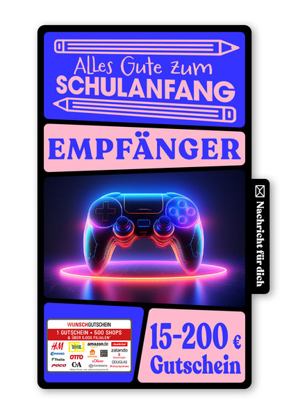 Wunschgutschein Digital - Level completed - Game – Geschenkgutschein Ansicht 1