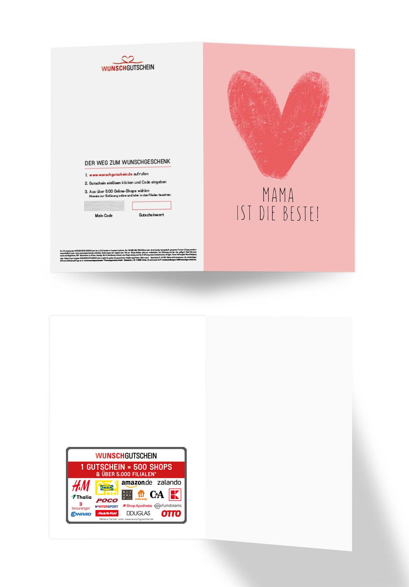 Mama ist die Beste - Herz PDF