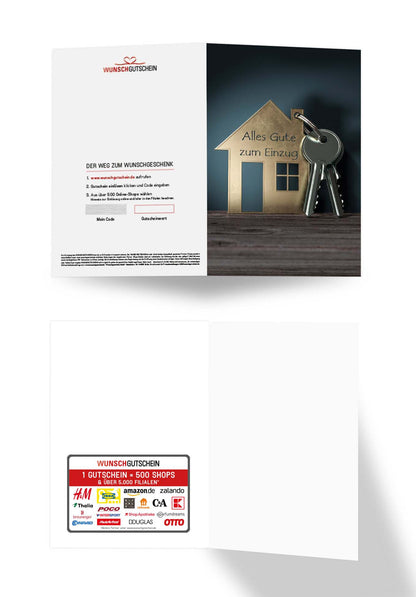 Alles Gute zum Einzug - Schlüssel PDF