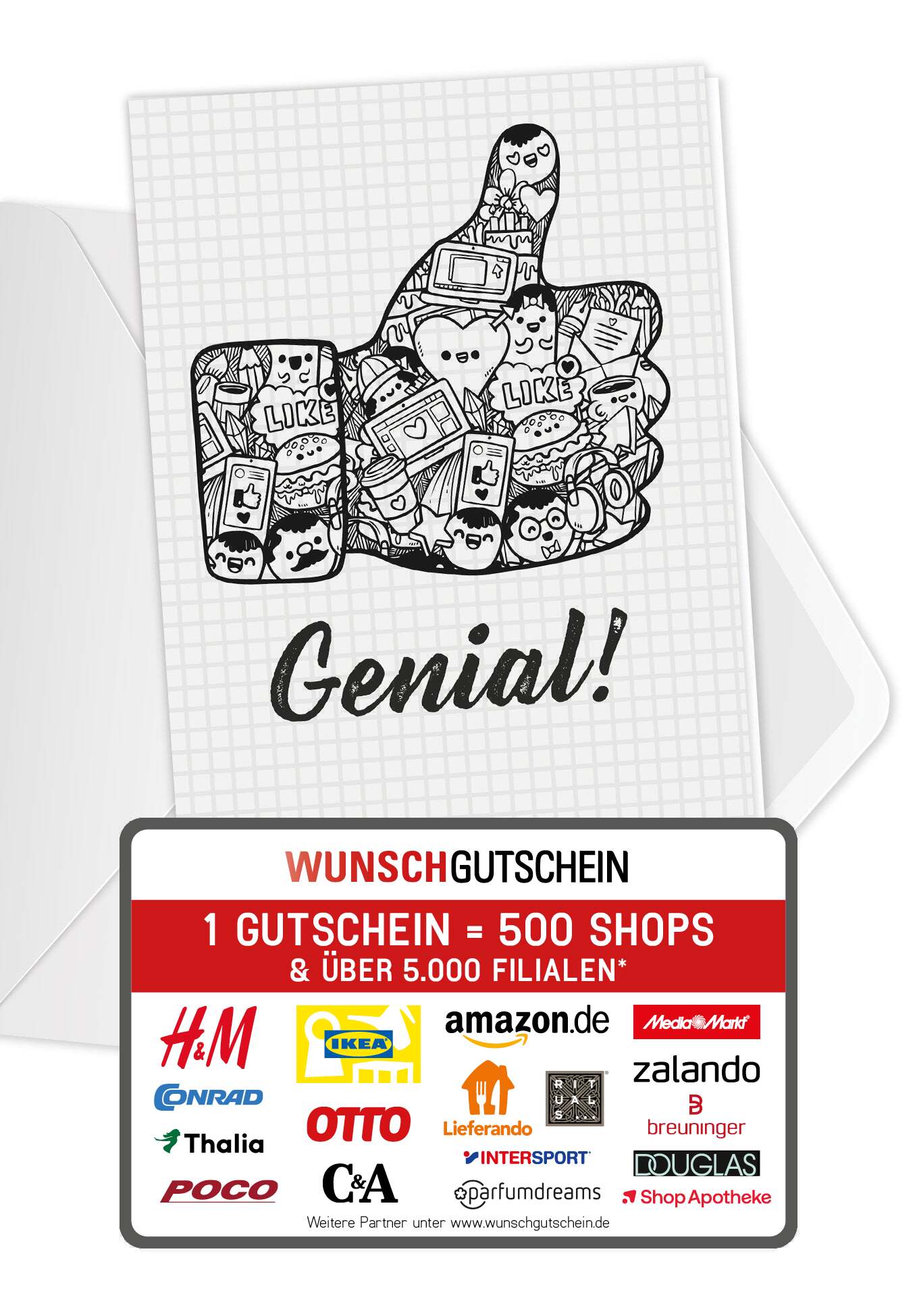Genial - Daumen hoch