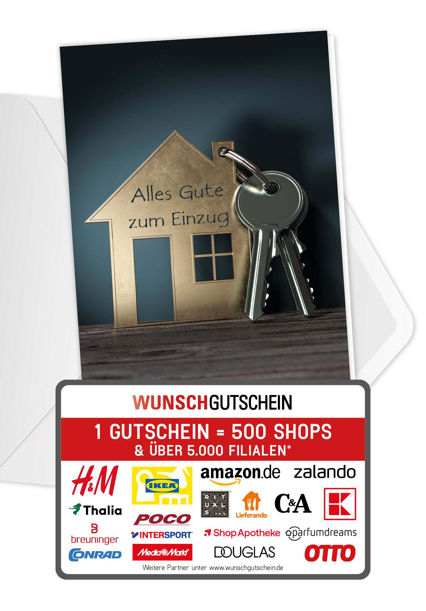 Alles Gute zum Einzug - Schlüssel PDF