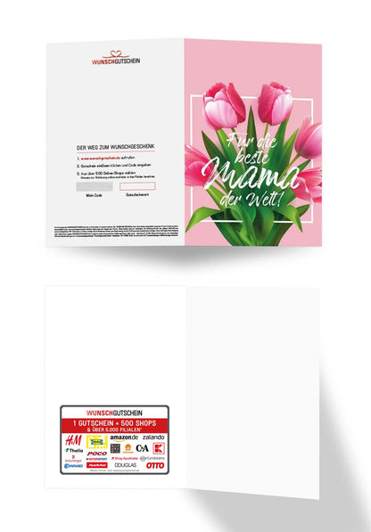 Für die beste Mama - Pinke Tulpen PDF