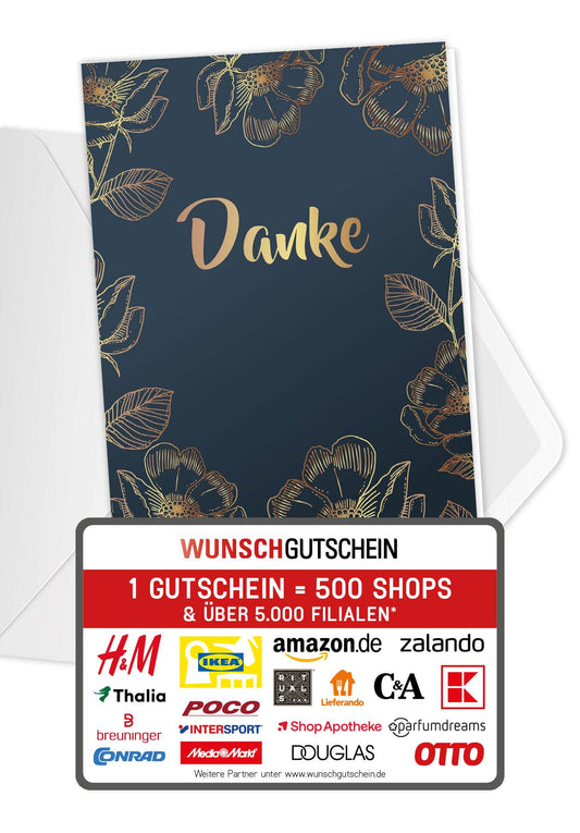 Danke - Blau Gold PDF