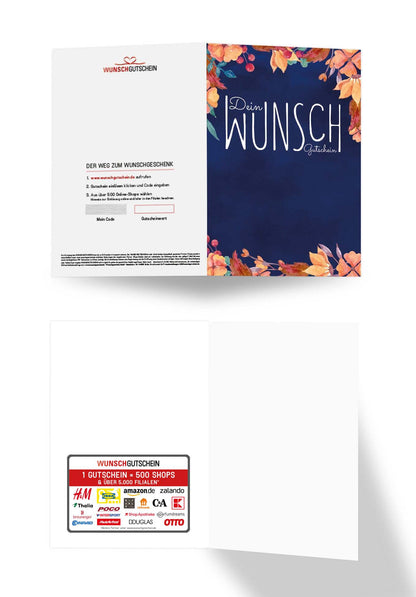 Dein Wunschgutschein - Blätter PDF