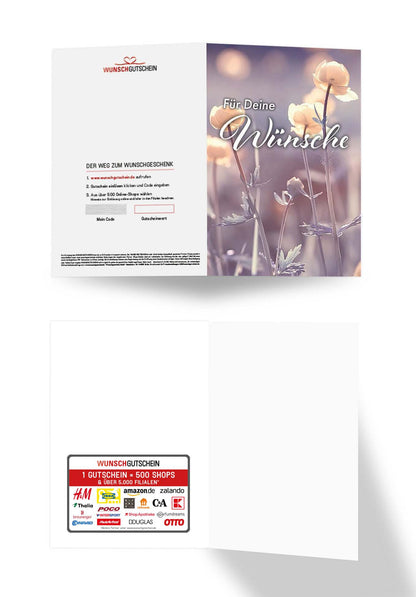 Für deine Wünsche - Blumen PDF