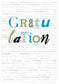 Gratulation - Grau