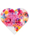 Für alle Wünsche - Herzform Bunt
