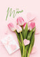 Für Mama - Herzen Tulpen