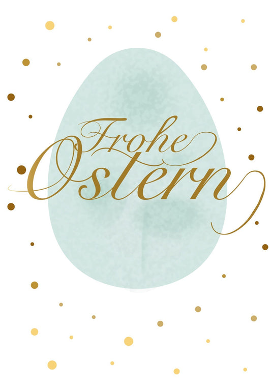 Frohe Ostern - Osterei
